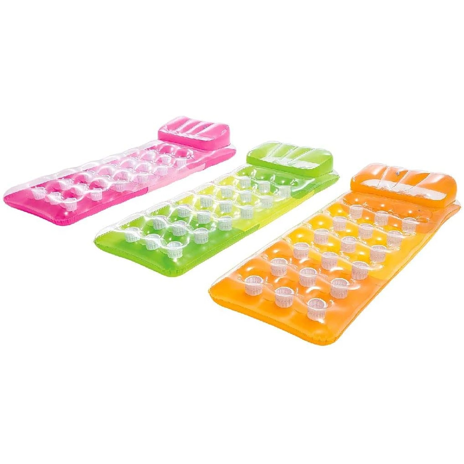 Colchoneta Inflable Portavasos Intex 588